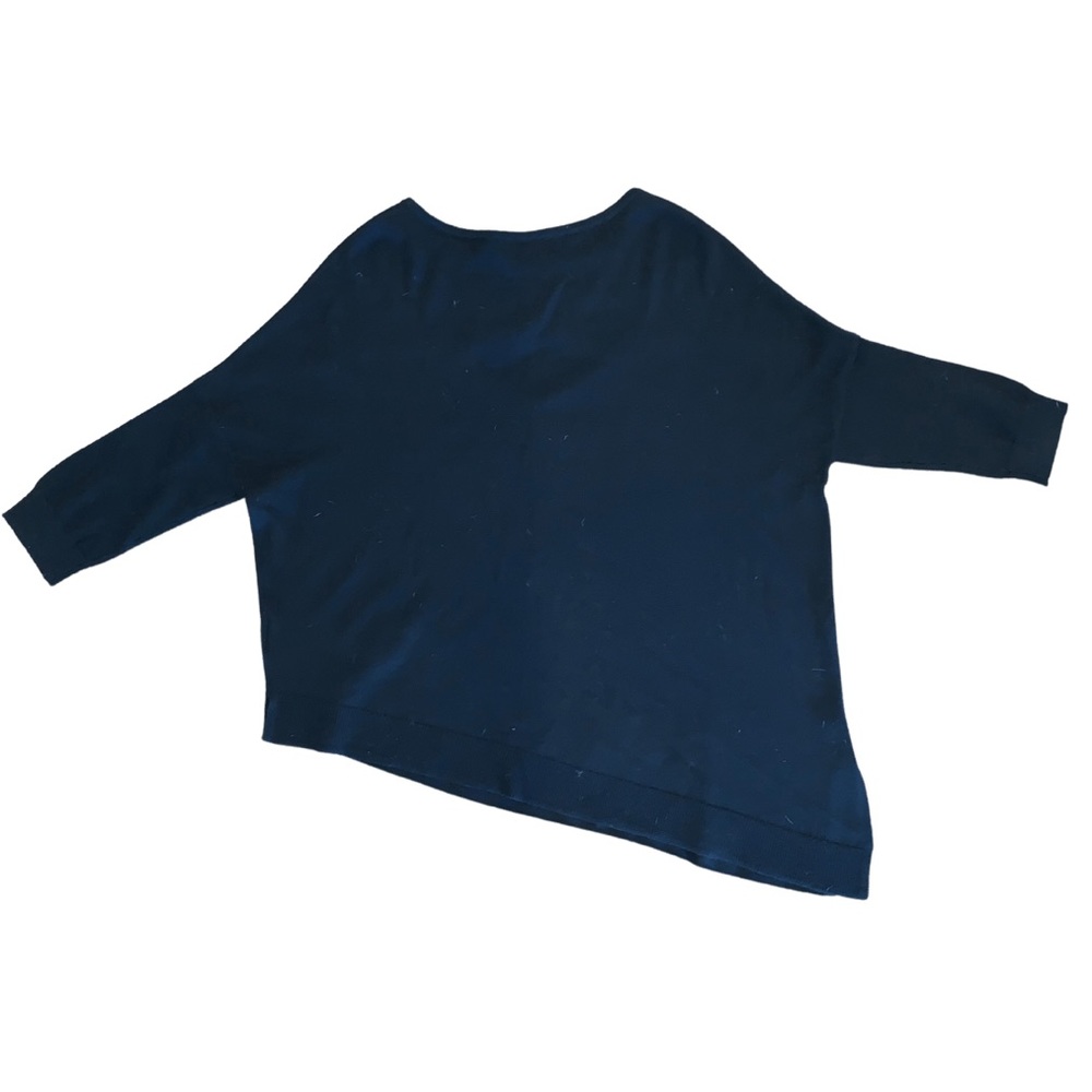 Karen Millen Asymmetric Cutout Wool Sweater - Picture 2 of 2